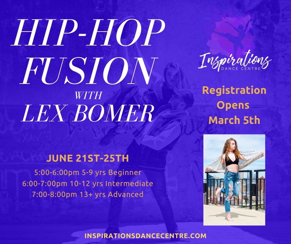 Hip Hop Fusion Week - Inspirations Dance Centre